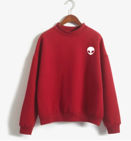 Sweat Alien Oversize – Hoodie Imprimé Extraterrestre Streetwear