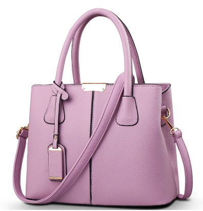 Sac Bandoulière Femme PU Motif Litchi – Style Européen Américain