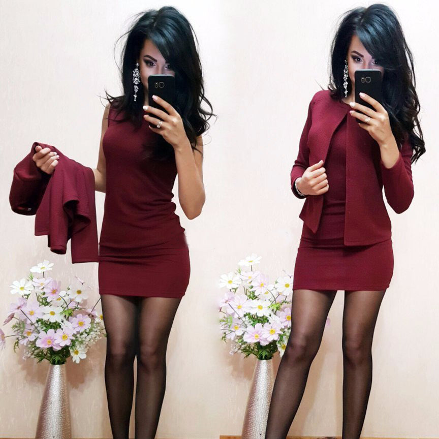 Chic Two-Piece Set – Elegant Coordinated Women's Outfit