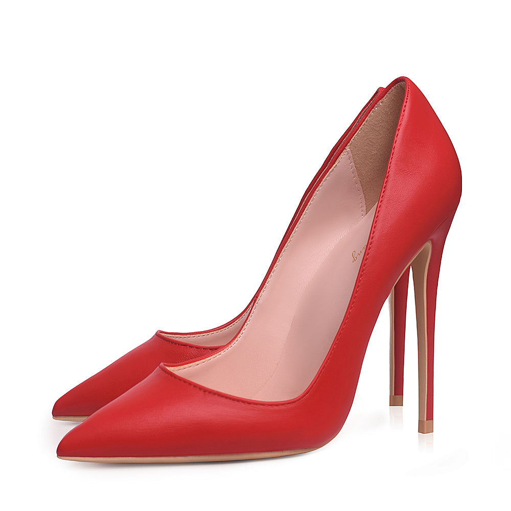 Escarpins Bout Pointu Femme – Talon Aiguille Cuir Synthétique Soiree