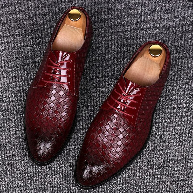 Chaussures Habillées Homme Cuir Plates – Style Formel Élégant