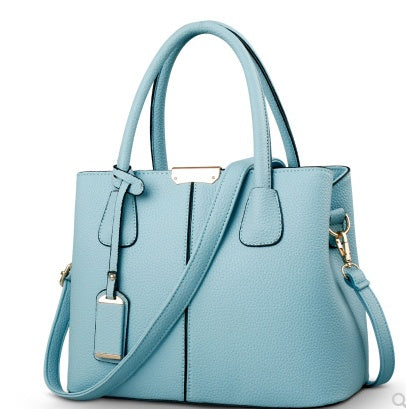 Sac Bandoulière Femme PU Motif Litchi – Style Européen Américain