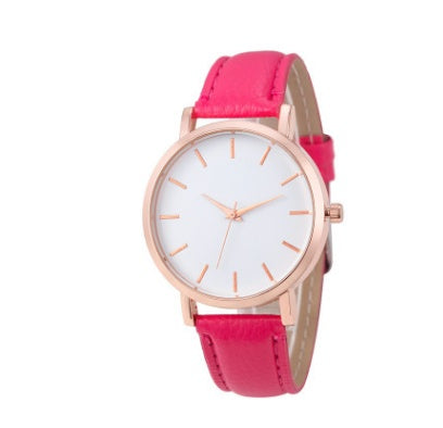 Montre Quartz Femme Bracelet Cuir PU – Cadran Carré 13 Coloris Tendance