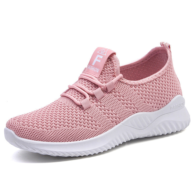 Basket Femme Respirante – Sneakers Mesh Légères Semelle Plate