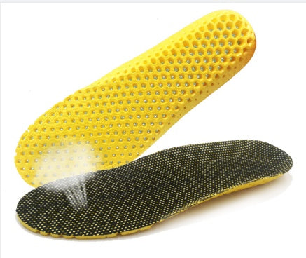 Semelle Orthopédique Silicone Voûte Plantaire – Unisexe 4 Saisons Noir Gris T35-46
