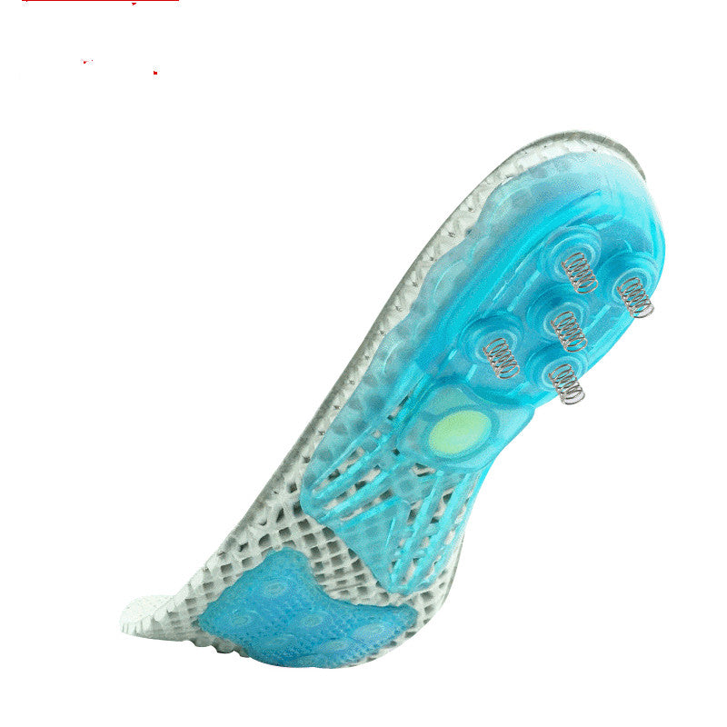 Semelle Orthopédique Silicone Voûte Plantaire – Unisexe 4 Saisons Noir Gris T35-46