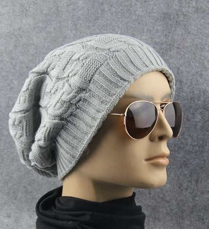 Bonnet Laine Épais Femme Loose Pile – 6 Coloris 28x23cm Hiver Confort