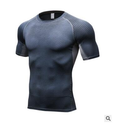 Ensemble Fitness Homme Compression – Polyester Spandex Running Cyclisme S-XXL