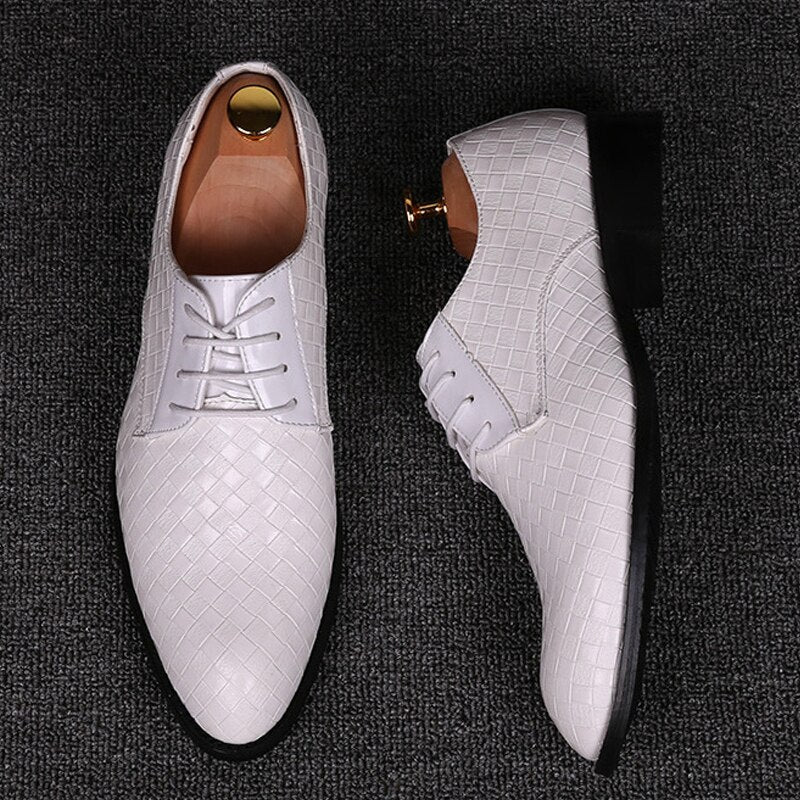Chaussures Habillées Homme Cuir Plates – Style Formel Élégant