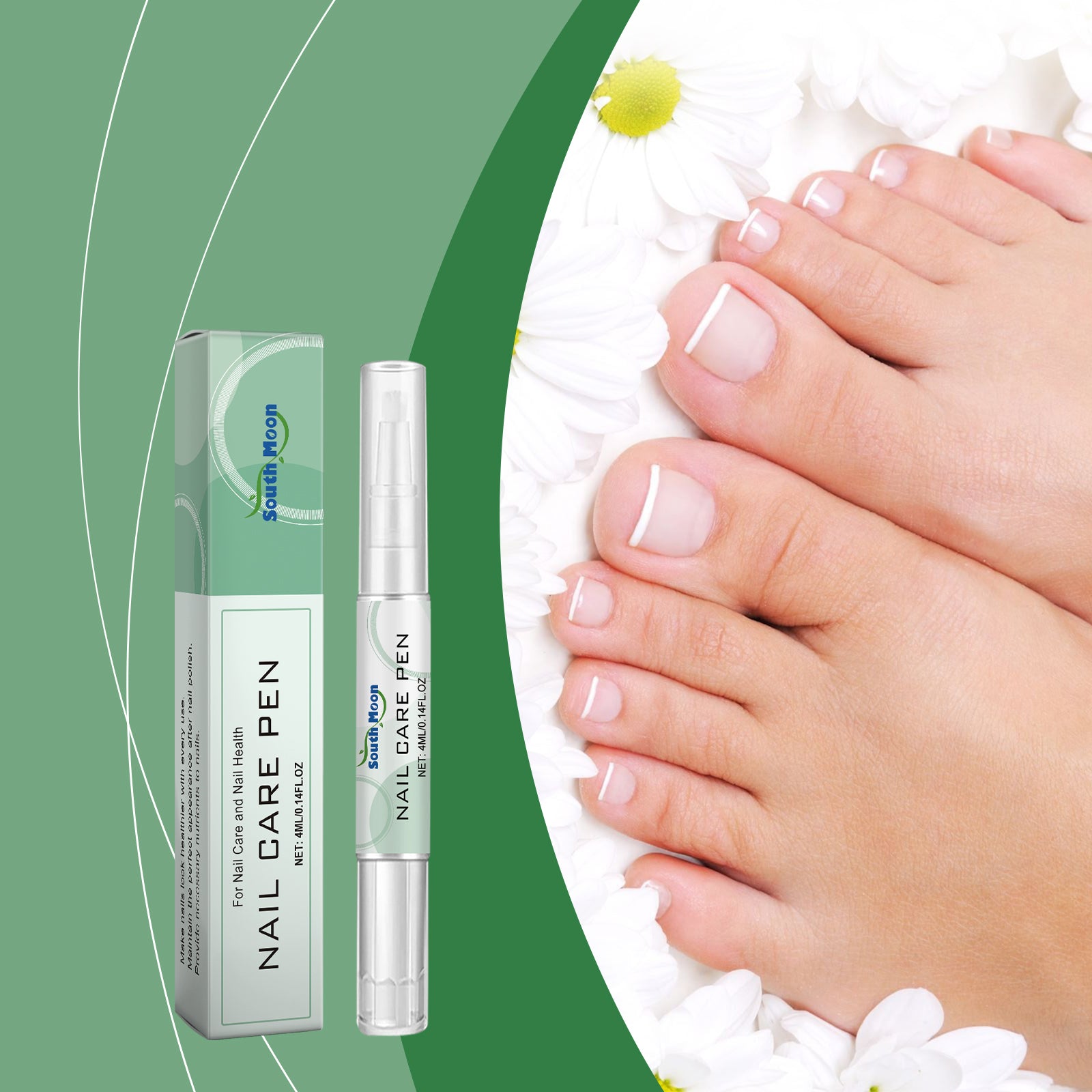 Stylo Soin Ongles Nourrissant South Moon – Huile Thé & Vitamine E 4ml