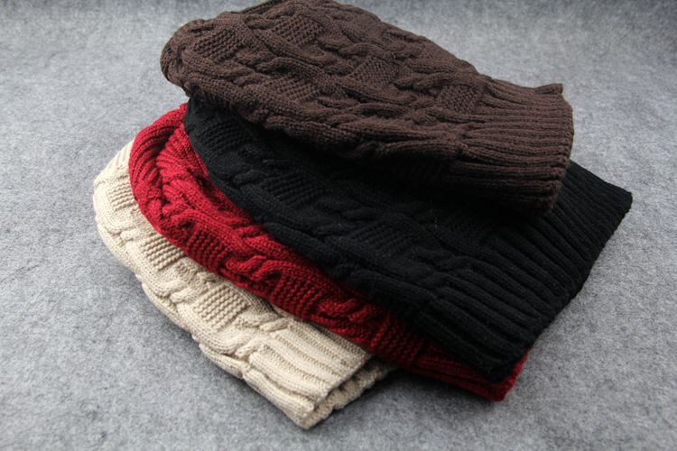 Bonnet Laine Épais Femme Loose Pile – 6 Coloris 28x23cm Hiver Confort