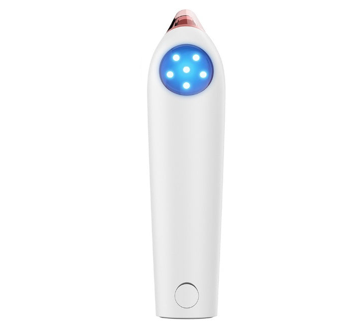 Aspirateur Points Noirs Électrique – Nettoyeur Pores Facial Lumière Colorée