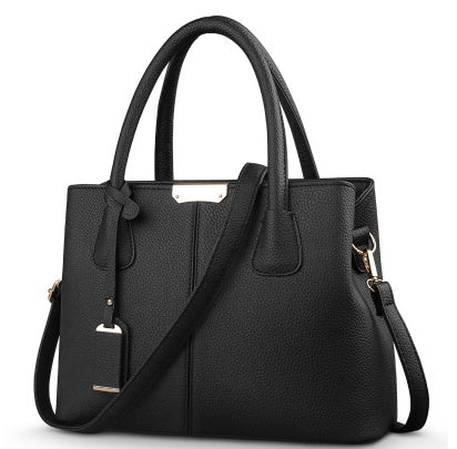 Sac Bandoulière Femme PU Motif Litchi – Style Européen Américain