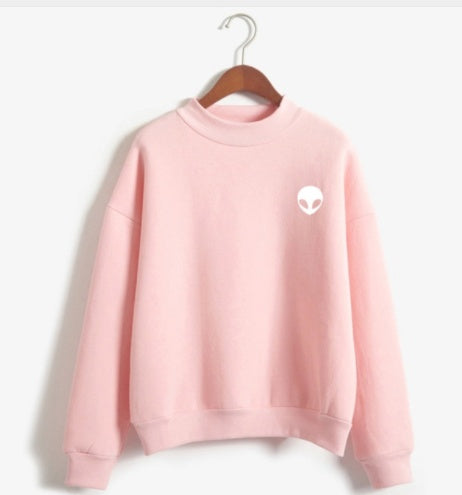 Sweat Alien Oversize – Hoodie Imprimé Extraterrestre Streetwear
