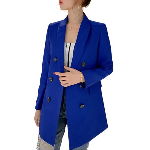Blazer Oversize Femme – Veste Tailleur Large Chic Polyester