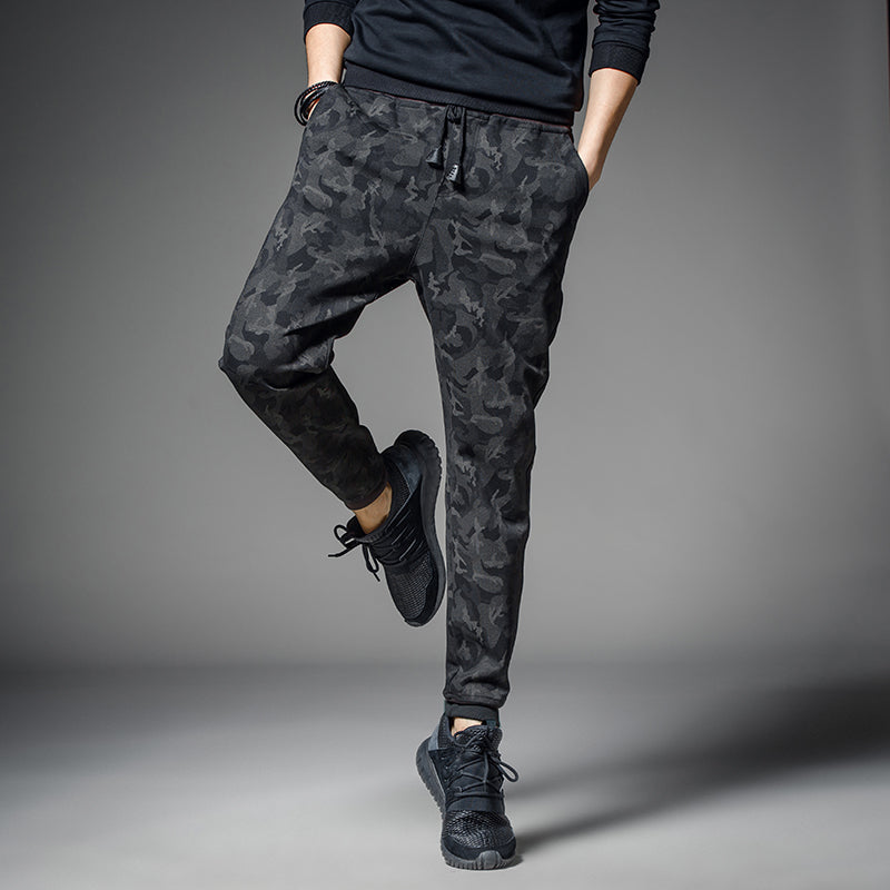 Jogger Camouflage Homme – Pantalon Streetwear Hip Hop Ample