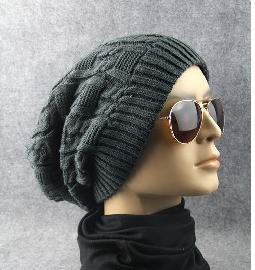 Bonnet Laine Épais Femme Loose Pile – 6 Coloris 28x23cm Hiver Confort
