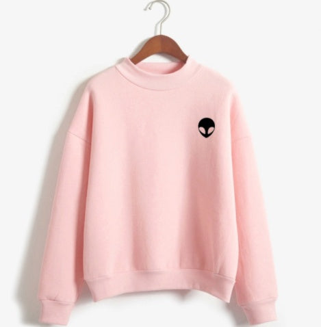 Sweat Alien Oversize – Hoodie Imprimé Extraterrestre Streetwear