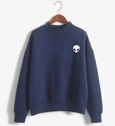 Sweat Alien Oversize – Hoodie Imprimé Extraterrestre Streetwear