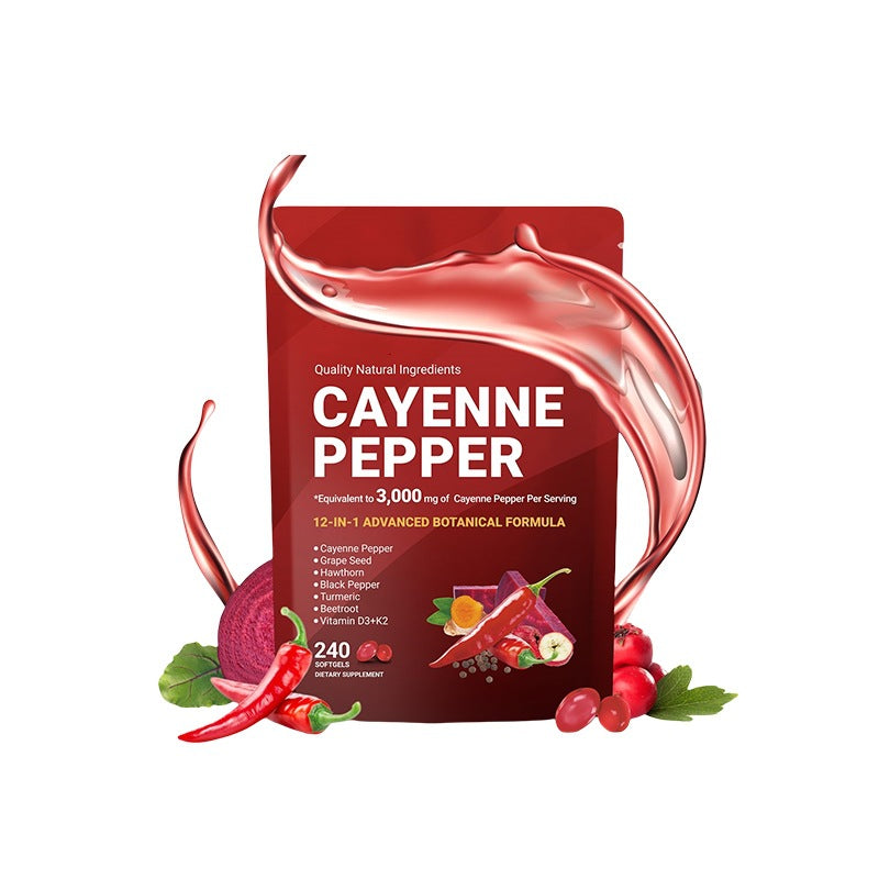 Complément Alimentaire Énergie au Poivre – 60 ou 240 Pilules Corps & Vitalité DLC 3 Ans