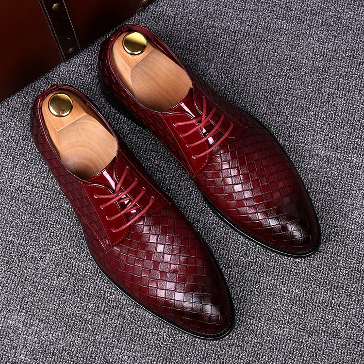 Chaussures Habillées Homme Cuir Plates – Style Formel Élégant