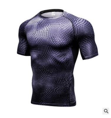 Ensemble Fitness Homme Compression – Polyester Spandex Running Cyclisme S-XXL