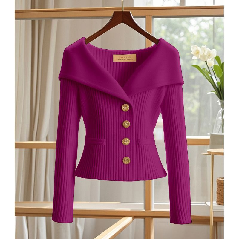 Pull Casual Femme Viscose Tricoté – Taille Unique Élégante