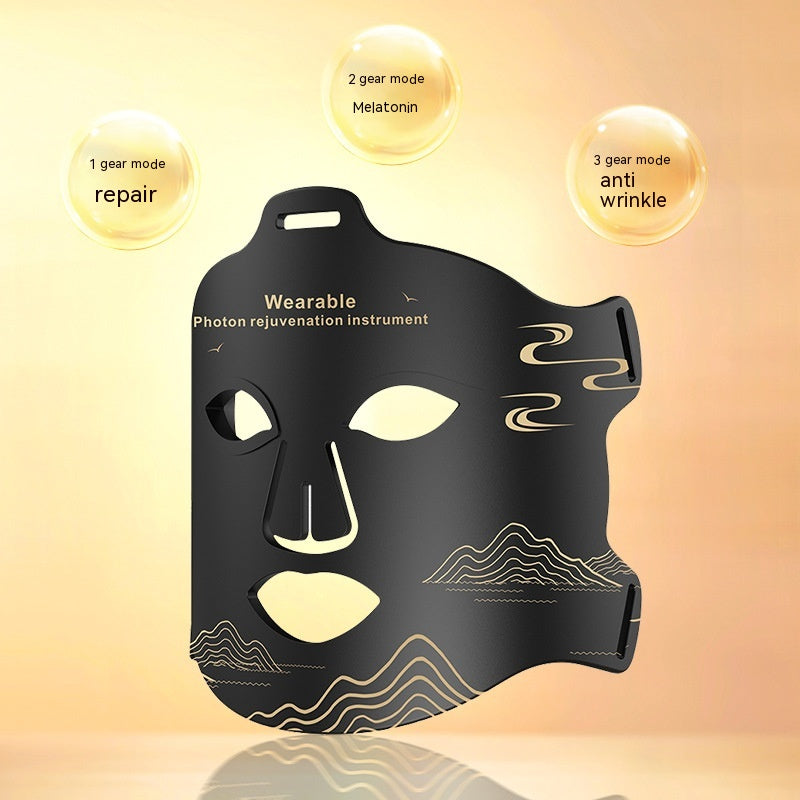 Masque LED Photothérapie Infrarouge – Appareil Beauté Rajeunissement Peau