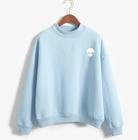 Sweat Alien Oversize – Hoodie Imprimé Extraterrestre Streetwear