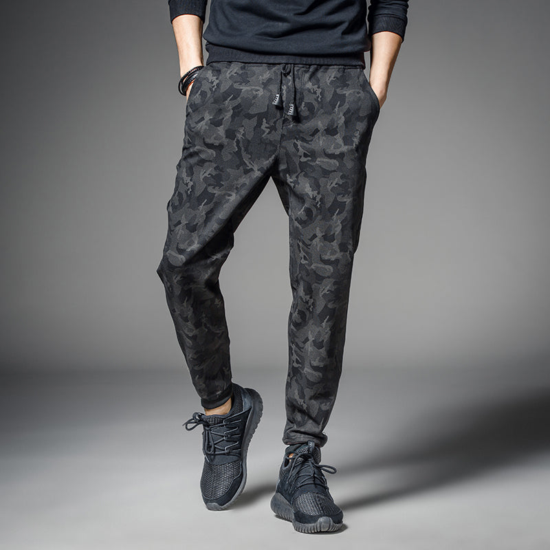 Jogger Camouflage Homme – Pantalon Streetwear Hip Hop Ample
