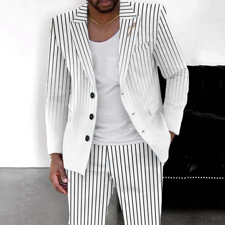 Costume Short Style Britannique Slim Fit Homme Acétate – Veste + Short 5 Coloris M-3XL
