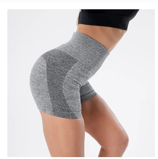 Short Sport Femme – Push-Up Taille Haute Gainant