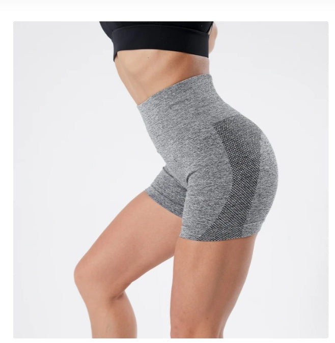 Short Sport Femme – Push-Up Taille Haute Gainant