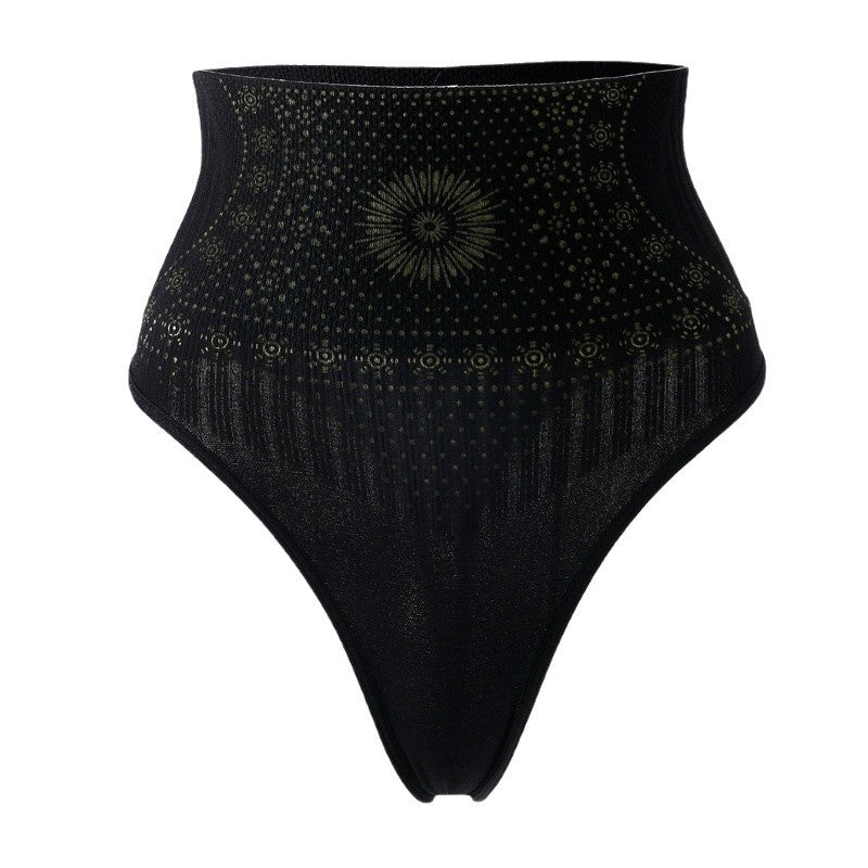 Culotte Gainante Taille Haute Femme Nylon Ultra-Fine – Push-Up Ventre Plat Sans Couture