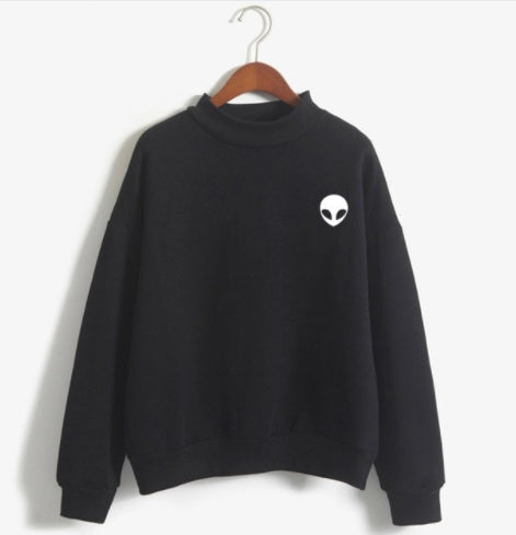 Sweat Alien Oversize – Hoodie Imprimé Extraterrestre Streetwear