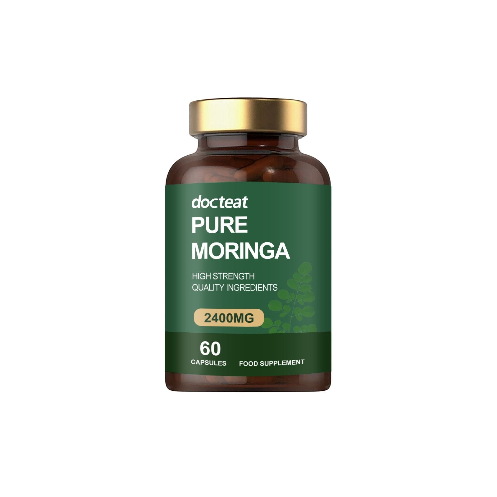 Capsules Extrait Feuilles de Moringa – Complément Alimentaire Naturel 60 Gélules