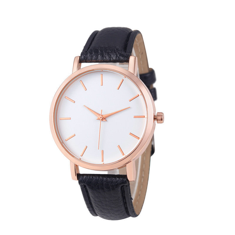 Montre Quartz Femme Bracelet Cuir PU – Cadran Carré 13 Coloris Tendance