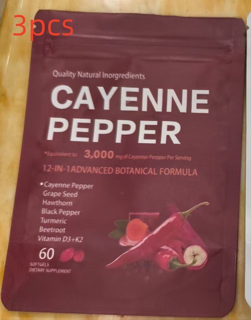 Complément Alimentaire Énergie au Poivre – 60 ou 240 Pilules Corps & Vitalité DLC 3 Ans