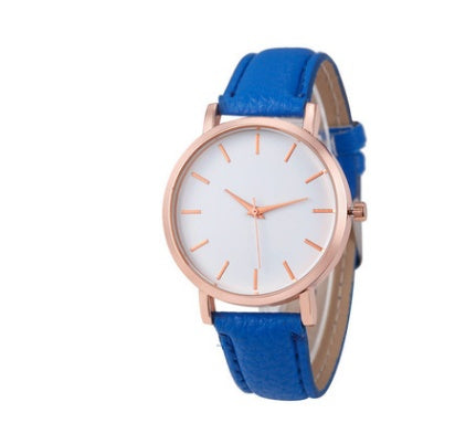Montre Quartz Femme Bracelet Cuir PU – Cadran Carré 13 Coloris Tendance