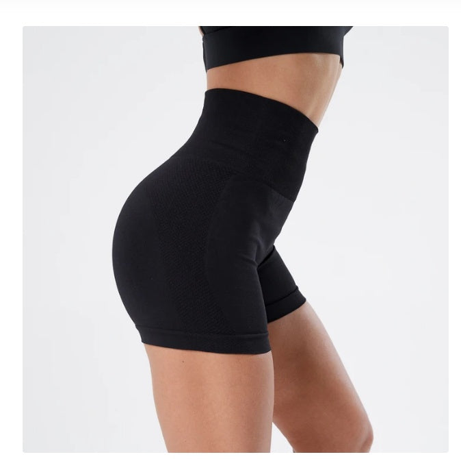 Short Sport Femme – Push-Up Taille Haute Gainant