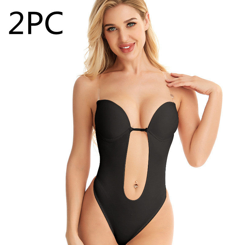 Brassière Tube Top Sans Couture Femme – 1/2 Coupe Nylon Effet Galbe S-3XL