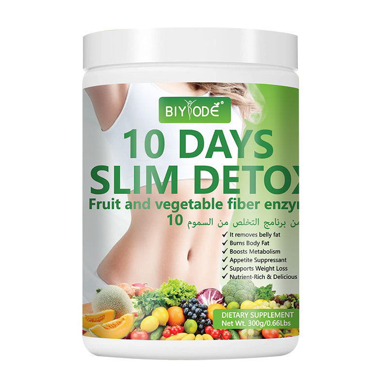 The Détox Minceur BIYODE – Brûle-Graisses Poudre 300g Supplément Nutritionnel 18 ans+