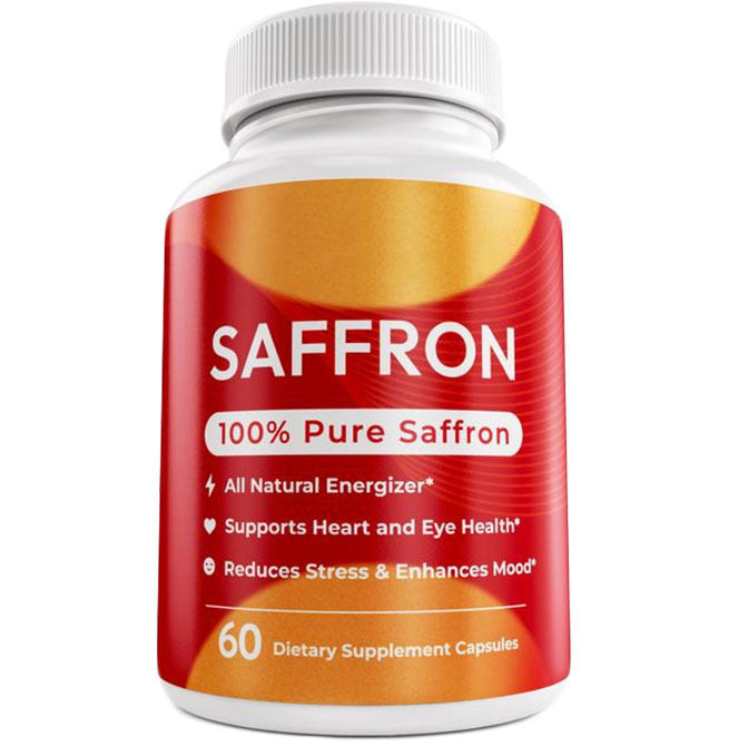 Capsules Safran & Vitamines – Complément Alimentaire 60 Comprimés Bien-être, Vitalité & Antii-stress