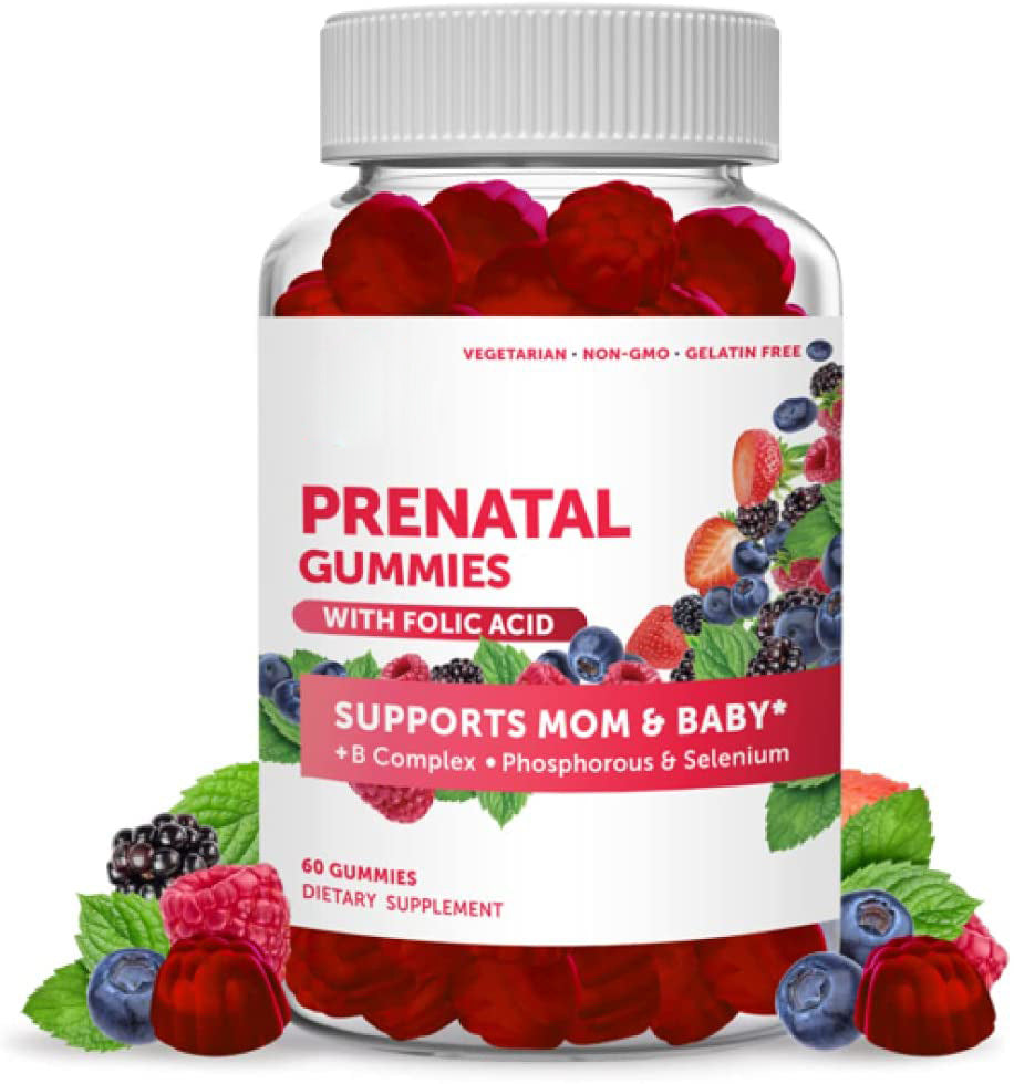 Gummies Multivitamines – 60 Gommes Vitamines A B C D E Zinc Fer Conservation Ambiante