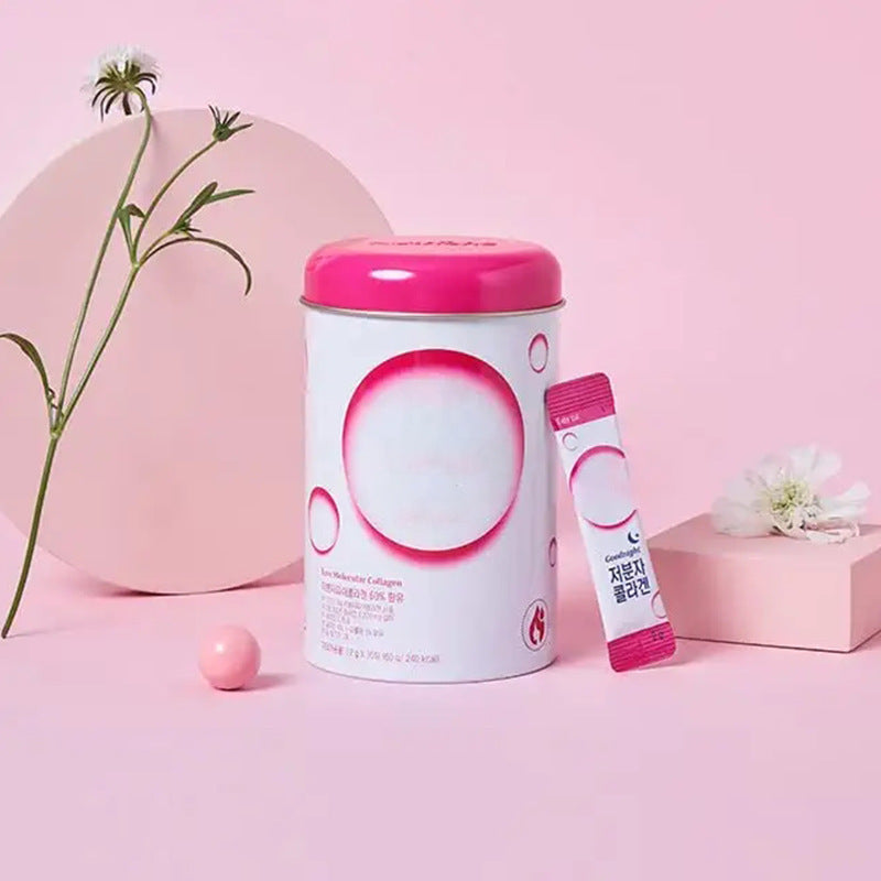 Protéine Collagène Saveur Fruits Rouges – Supplément Peau & Bien-être 60g Conservation Ambiante