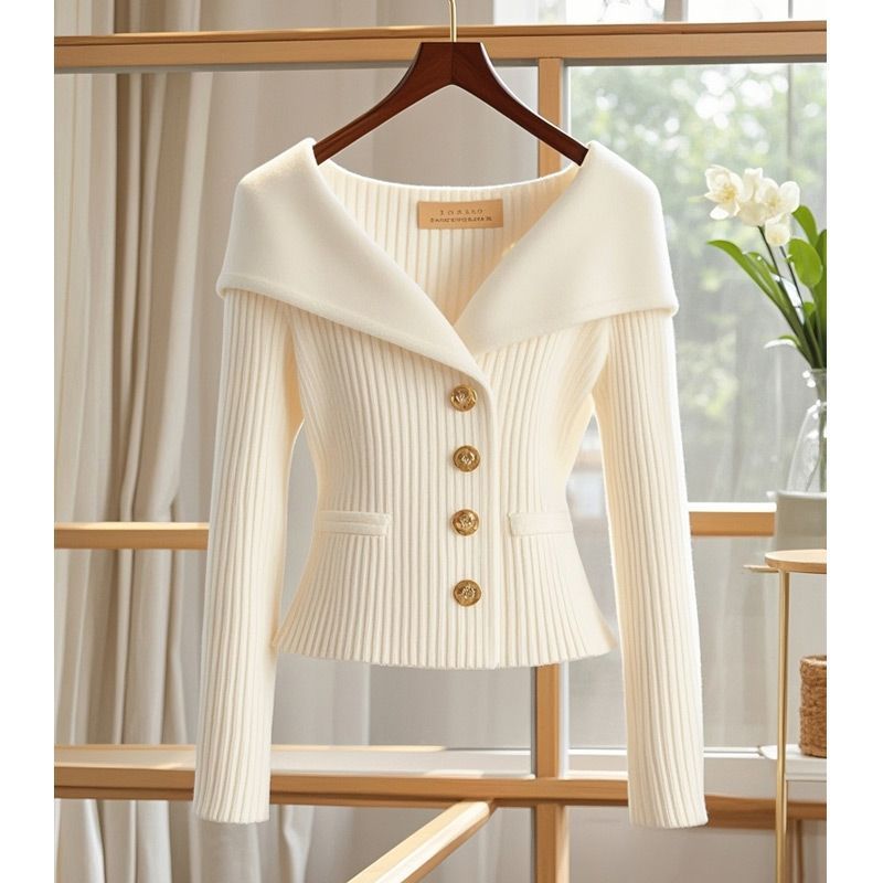 Pull Casual Femme Viscose Tricoté – Taille Unique Élégante