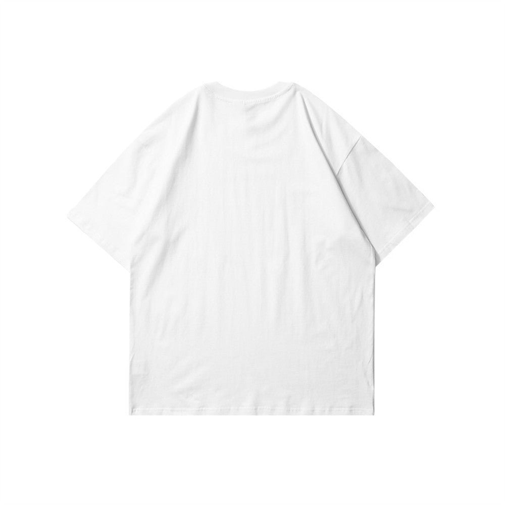 T-Shirt Skull Oversize – Imprimé Manches Courtes