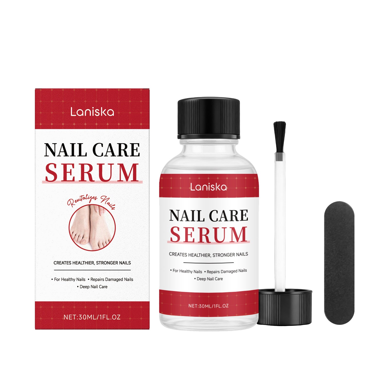 Sérum & Stylo Soin des Ongles – Nutrition Quotidienne Éclat & Confort