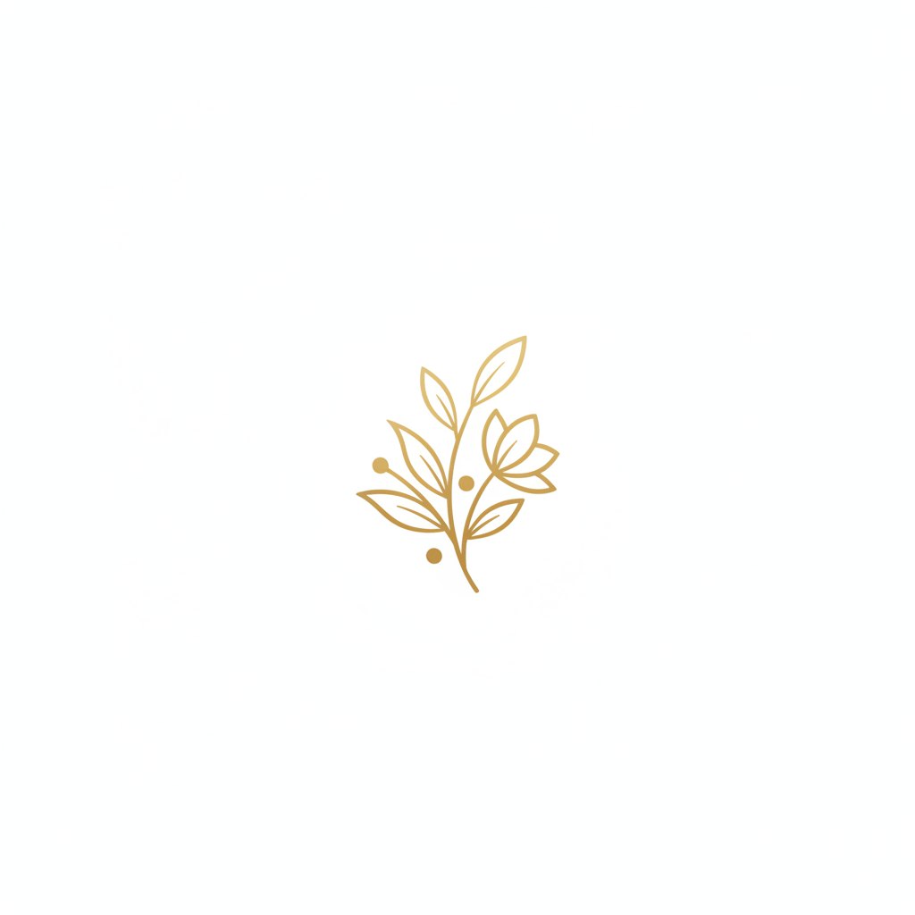 Floral doré