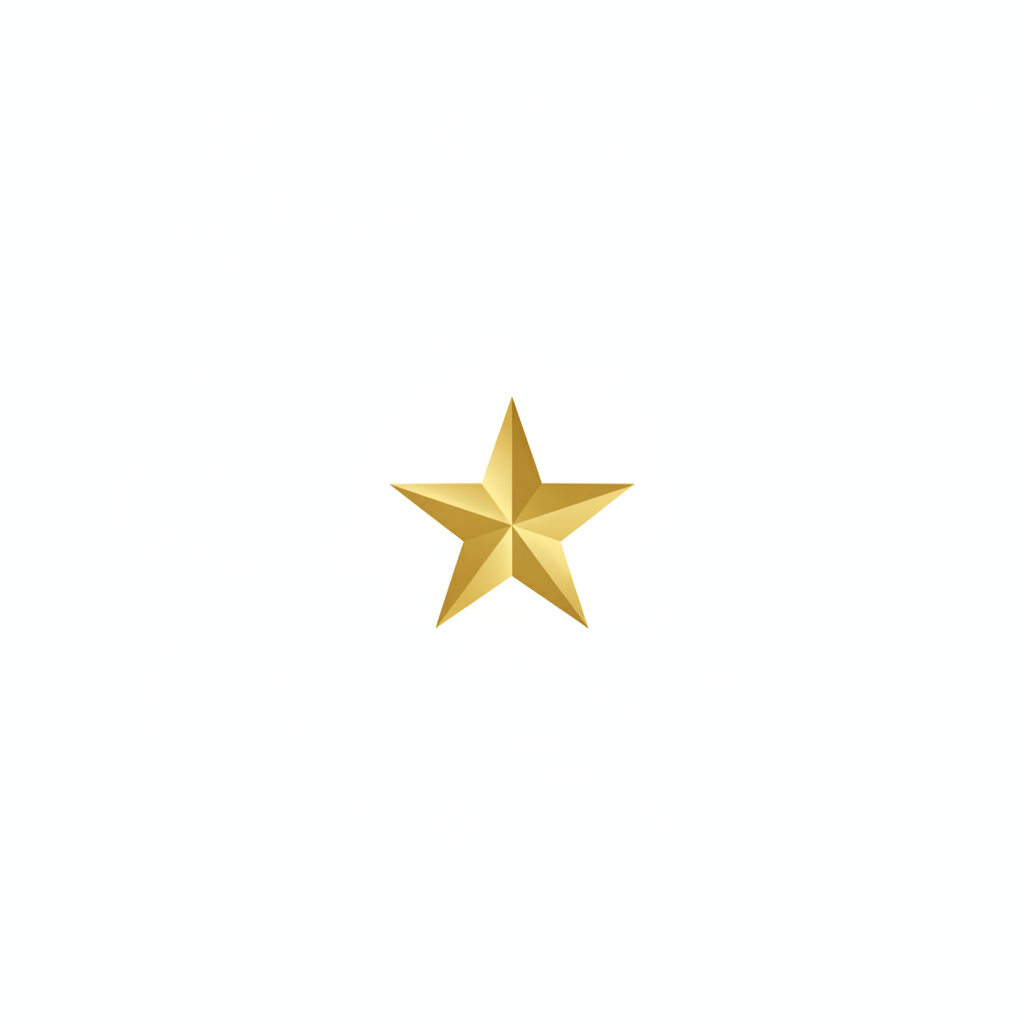 Étoile dorée